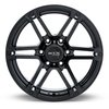 Rtx Alloy Wheel, Slate 17x8 6x135 ET25 CB87.1 Satin Black 081812